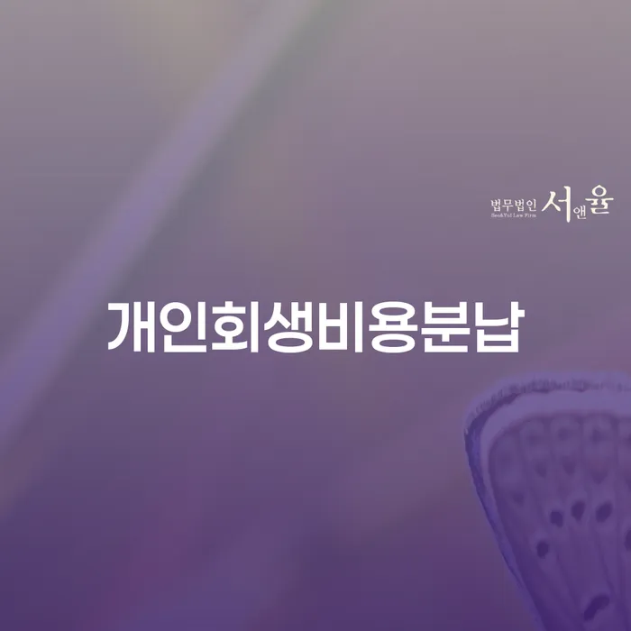 개인회생후기 개인회생으로 해결방법 법무사추천