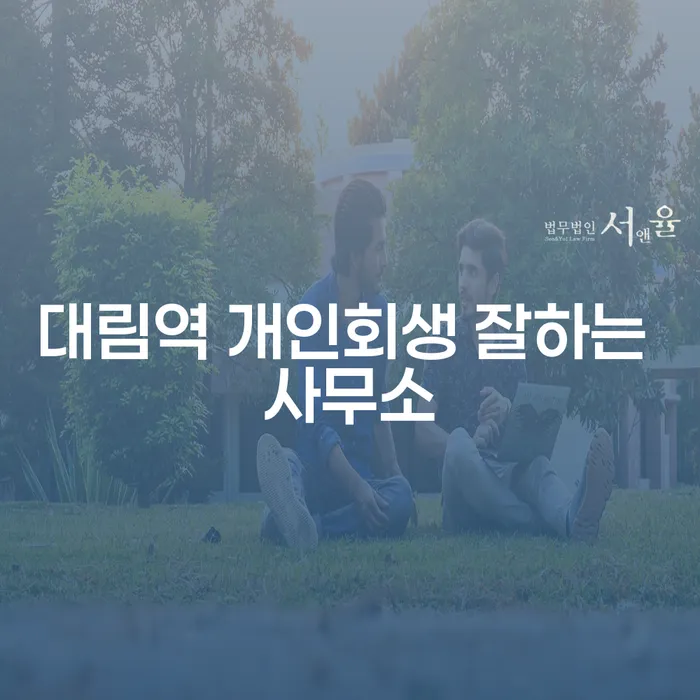 대림역 개인회생 잘하는 사무소
