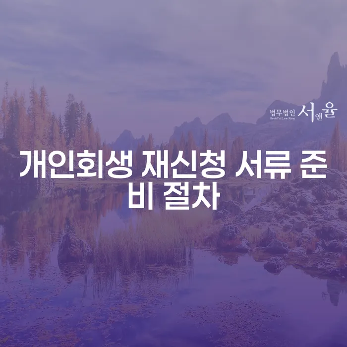 개인회생 재신청, 어떻게 준비해야 할까요?