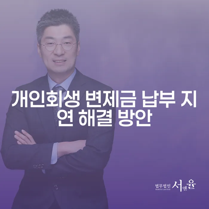 개인회생 변제금 납부 지연, 어떻게 해결할까?