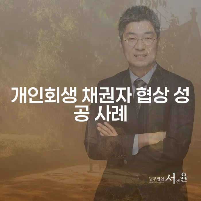 개인회생 채권자 협상 성공 사례는 어떻게 가능한가요?