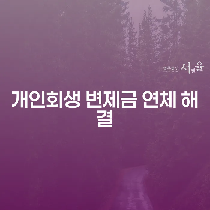 개인회생 변제금 연체 해결, 어떻게 해야 할까요?