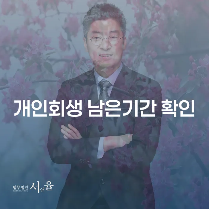 개인회생 남은기간 확인, 당신의 재정 회복을 위한 첫걸음은 어디서부터?
